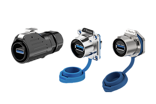 IP68 Industrial Circular Signal Connector